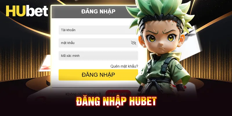 Đăng nhập hubet cực kì đơn giản qua link