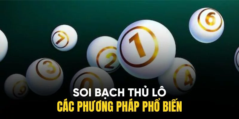 Nắm bắt một số cách soi bạch thủ lô phổ biến và hiệu quả Nắm bắt một số cách soi bạch thủ lô phổ biến và hiệu quả